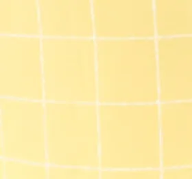 House of Holland Jacquard Check 3 /4 Length Sleeve Oversized Shirt in Yellow