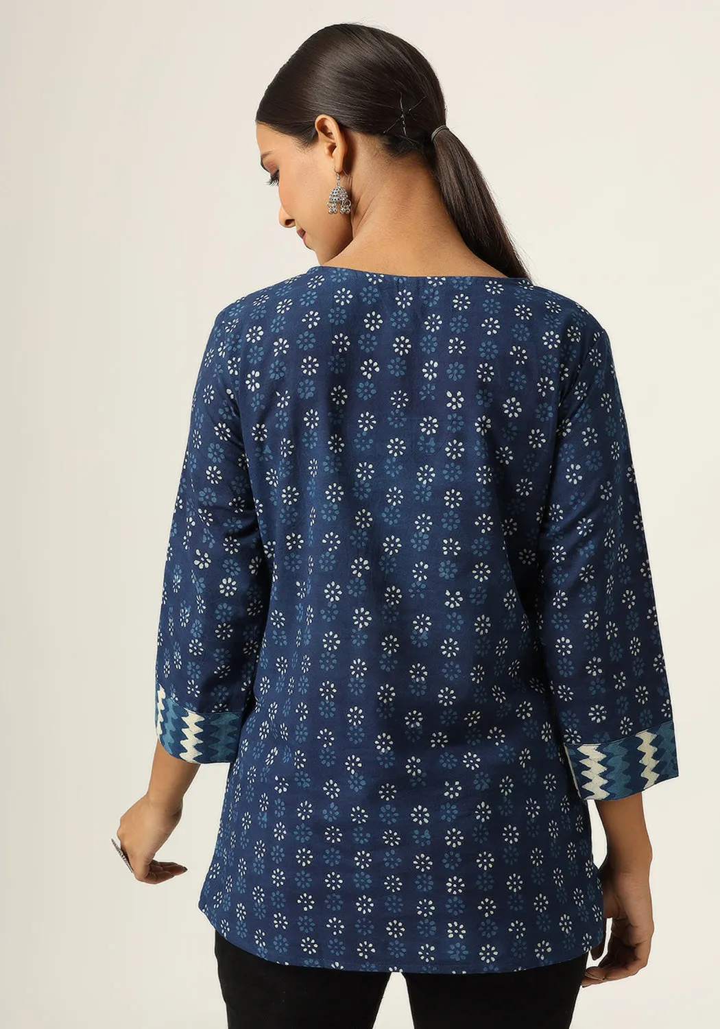 Indigo Day Cotton Top