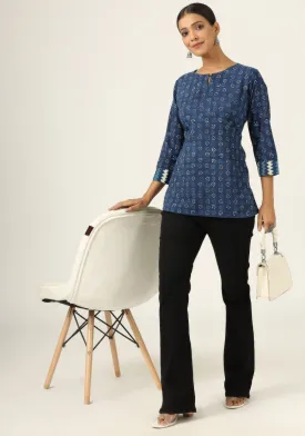 Indigo Day Cotton Top