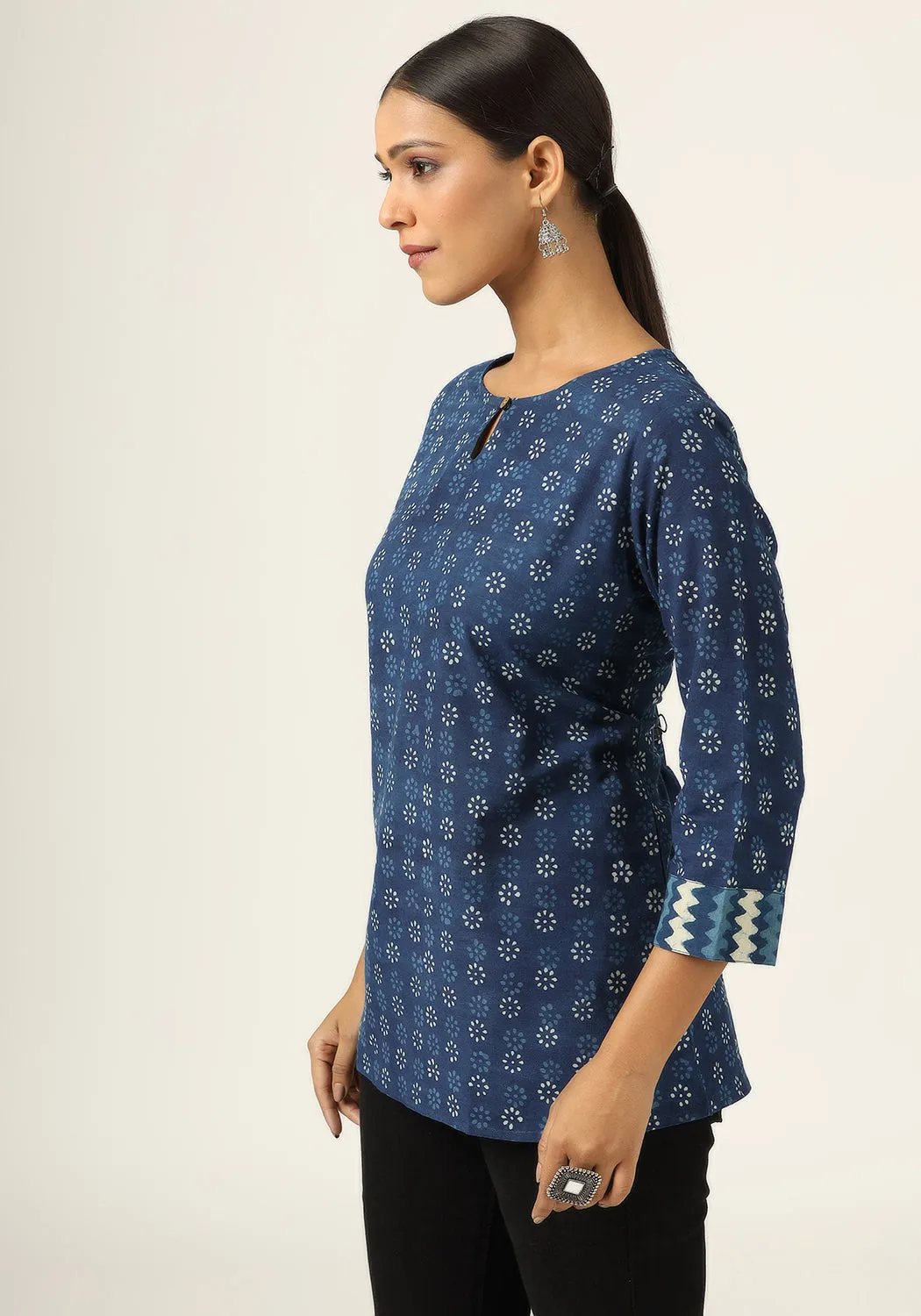 Indigo Day Cotton Top