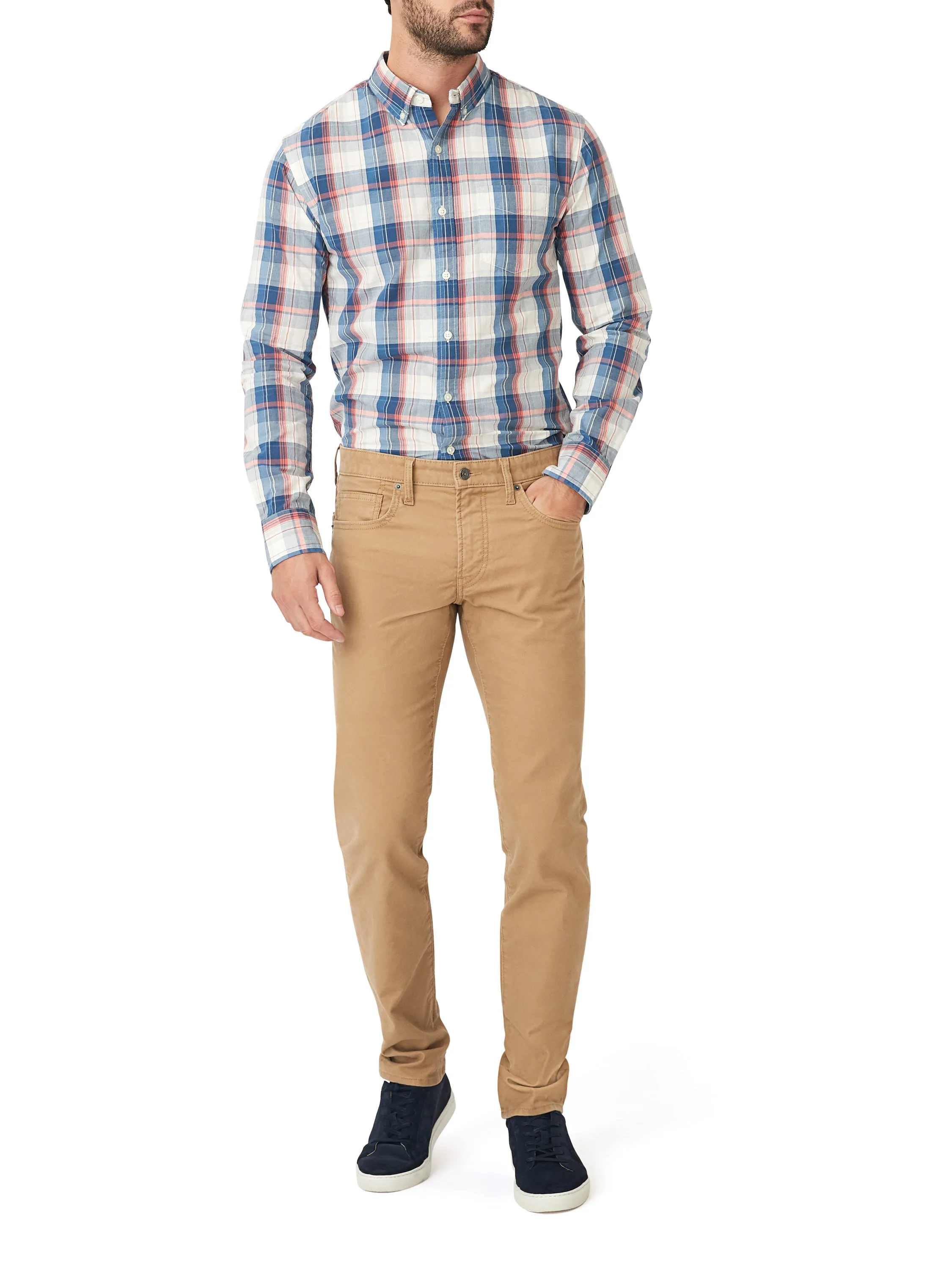 Italian Moleskin Pant - Khaki