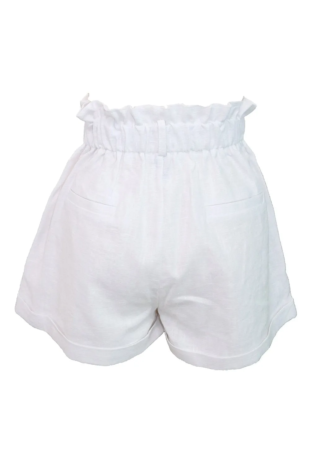 Jaelyn High Rise Linen Shorts