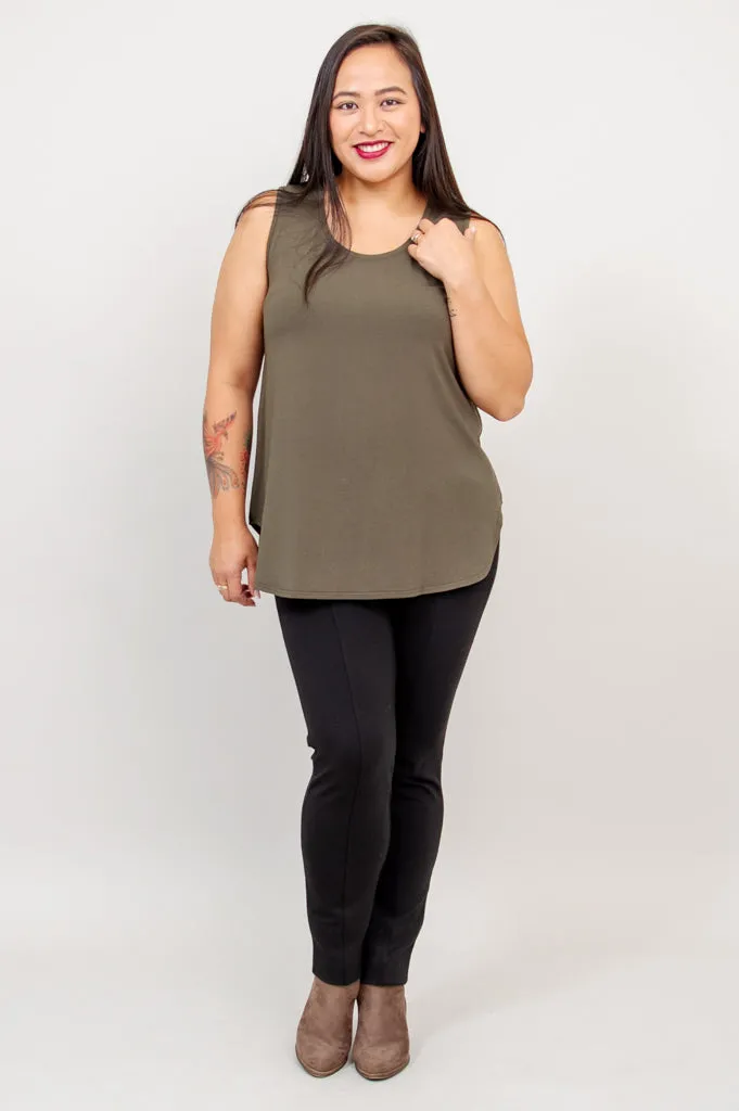 Jazz Tank, Khaki, Bamboo