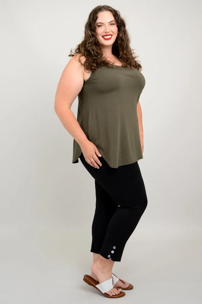 Jazz Tank, Khaki, Bamboo