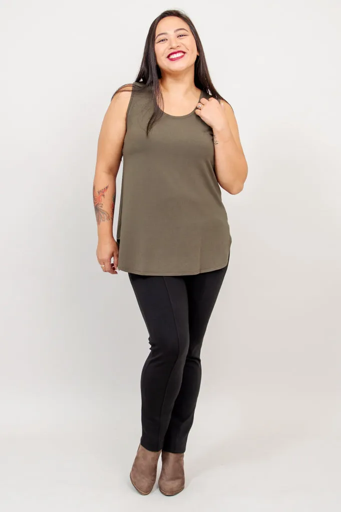 Jazz Tank, Khaki, Bamboo
