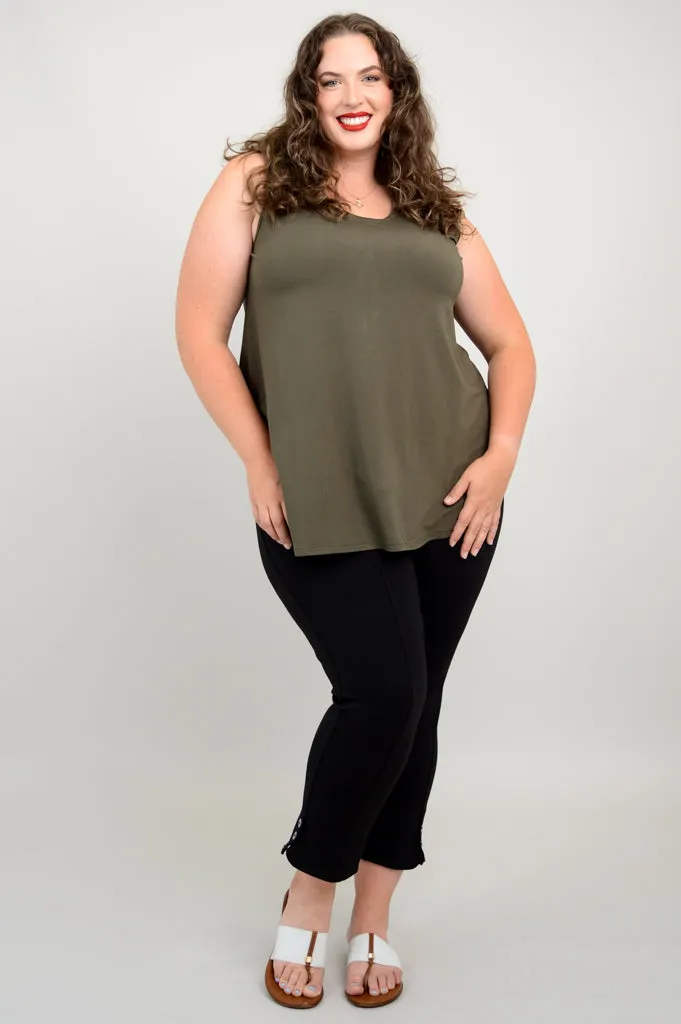Jazz Tank, Khaki, Bamboo