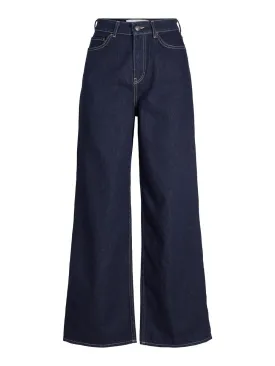 Jjxx Tokyo wide leg jeans, dark blue