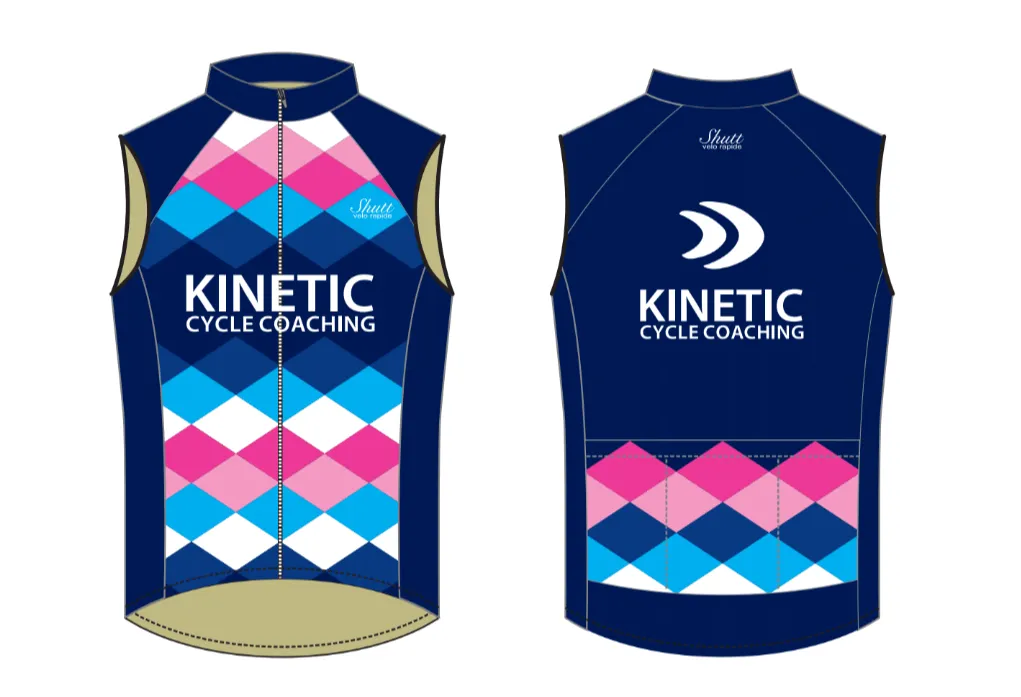 Kinetic Cycle Coaching Sportline Gilet with pockets