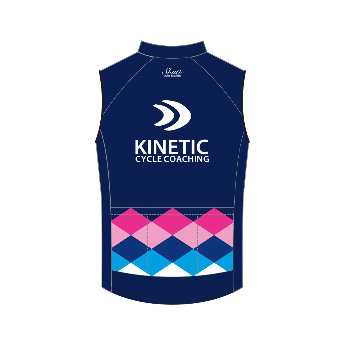 Kinetic Cycle Coaching Sportline Gilet with pockets