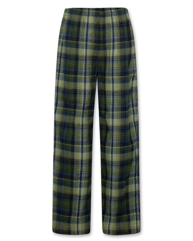 le pajama pants   t-shirt - thyme pablo check