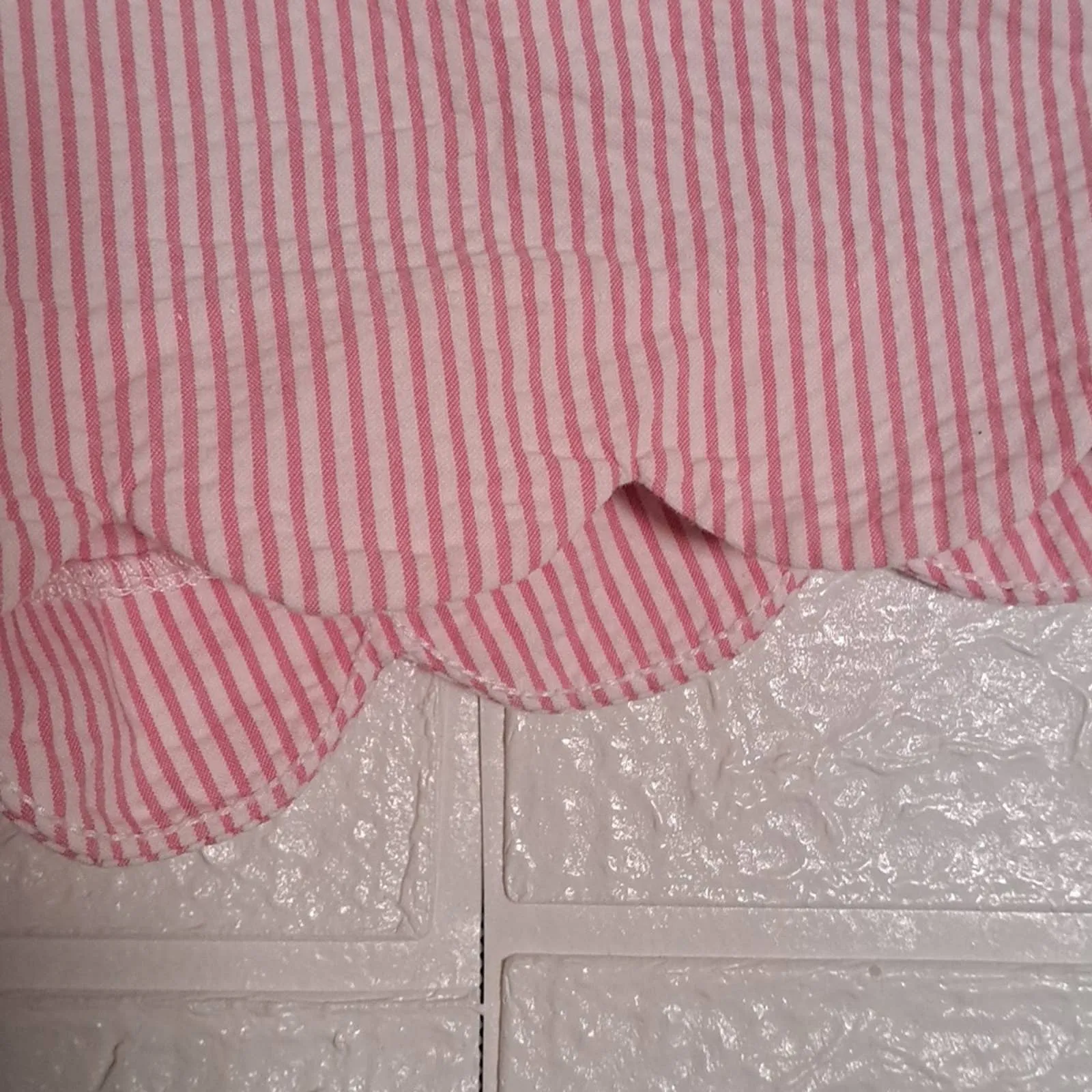 LILLY PULITZER Buttercup Shorts Pink Fancy Seersucker Stripe