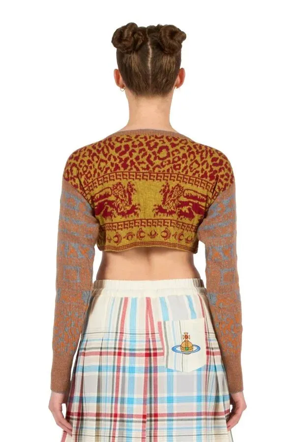 Lion Cropped Top