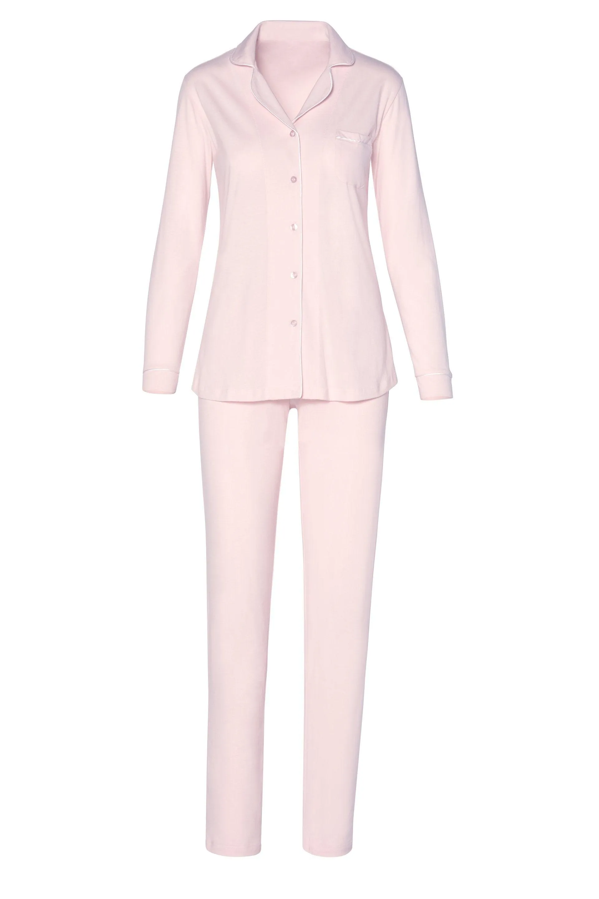 Long Sleeve Full Length Pant Men's Styled PJ Set - Clearance Rack