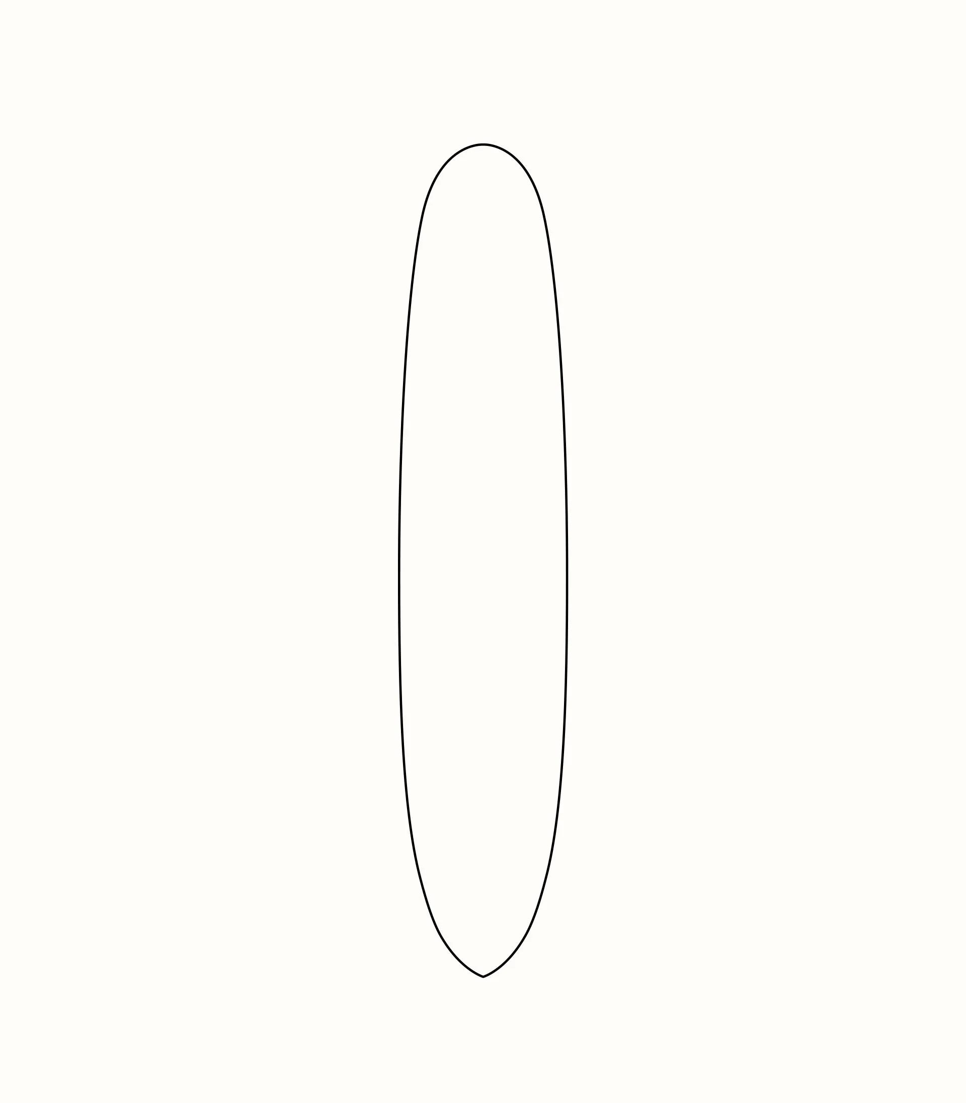Made to Order Custom Pinvolvement 9'1" - 9'7"