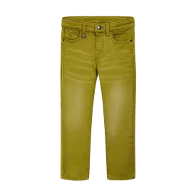 Mayoral - Boys Slim Fit Soft Pants in Wakame