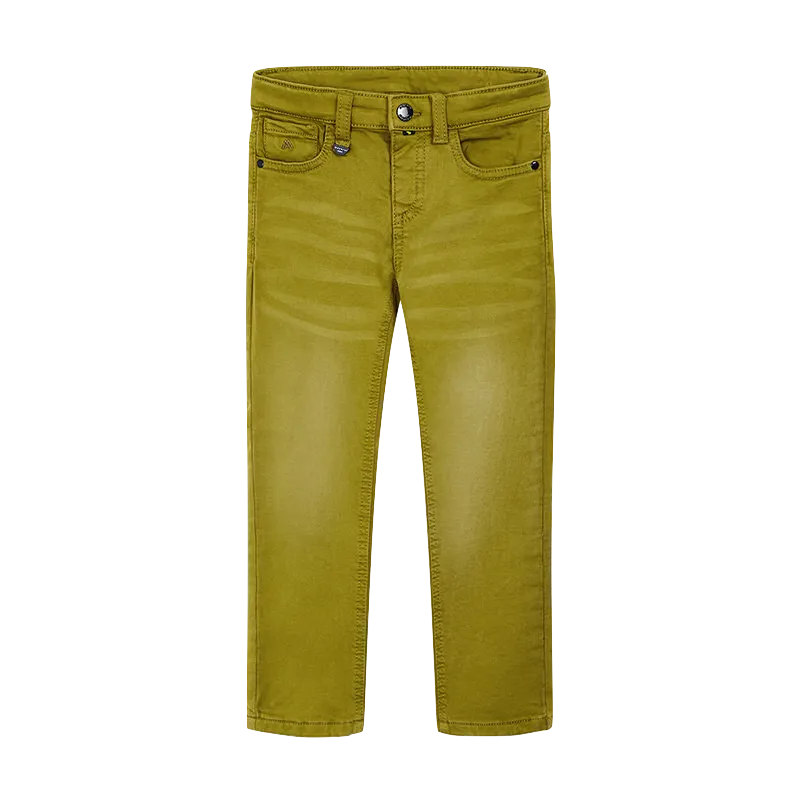 Mayoral - Boys Slim Fit Soft Pants in Wakame