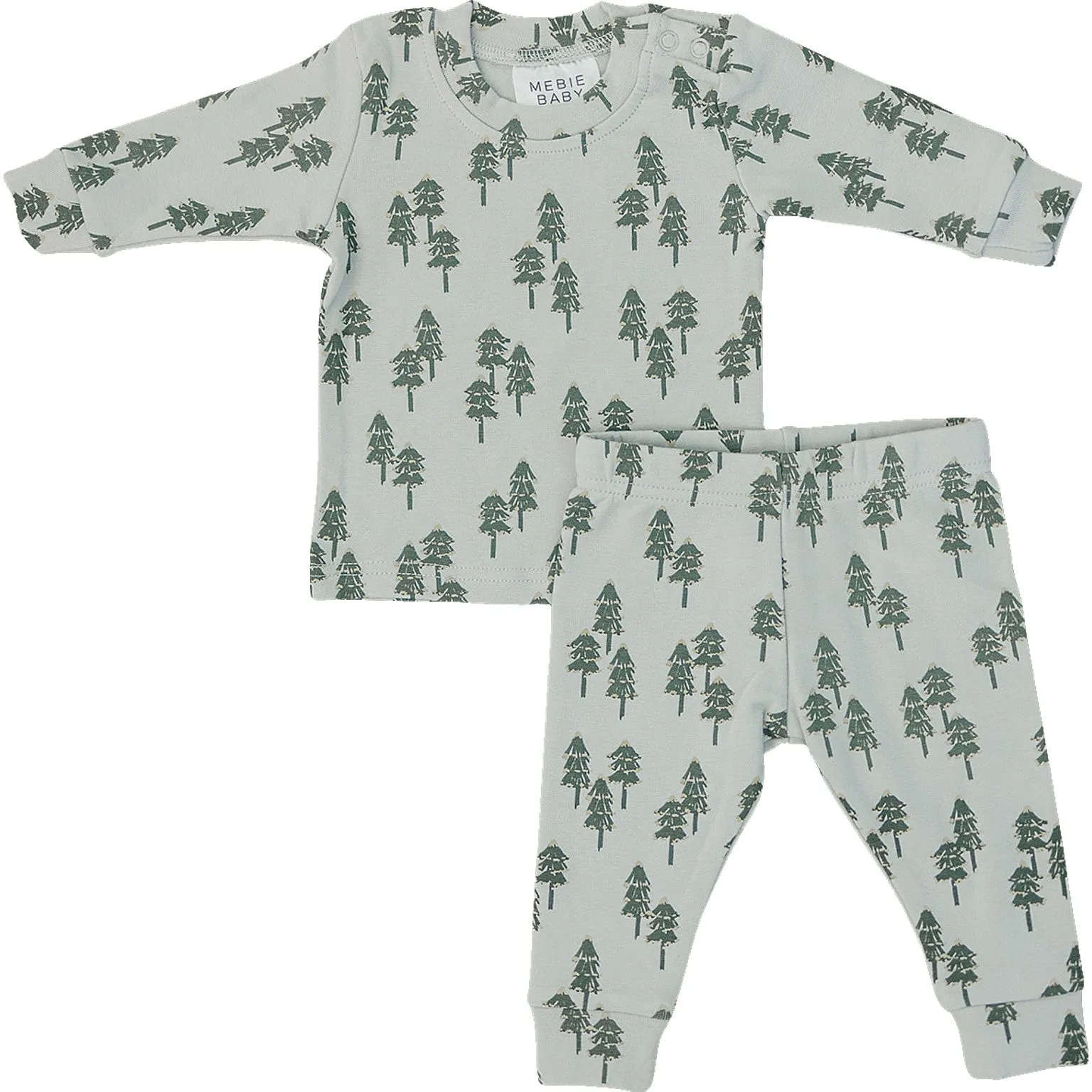 Mebie Baby- PiNeS rIbBeD sEt