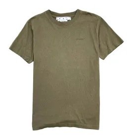 Men's Arrow Logo T-Shirt Khaki Size M