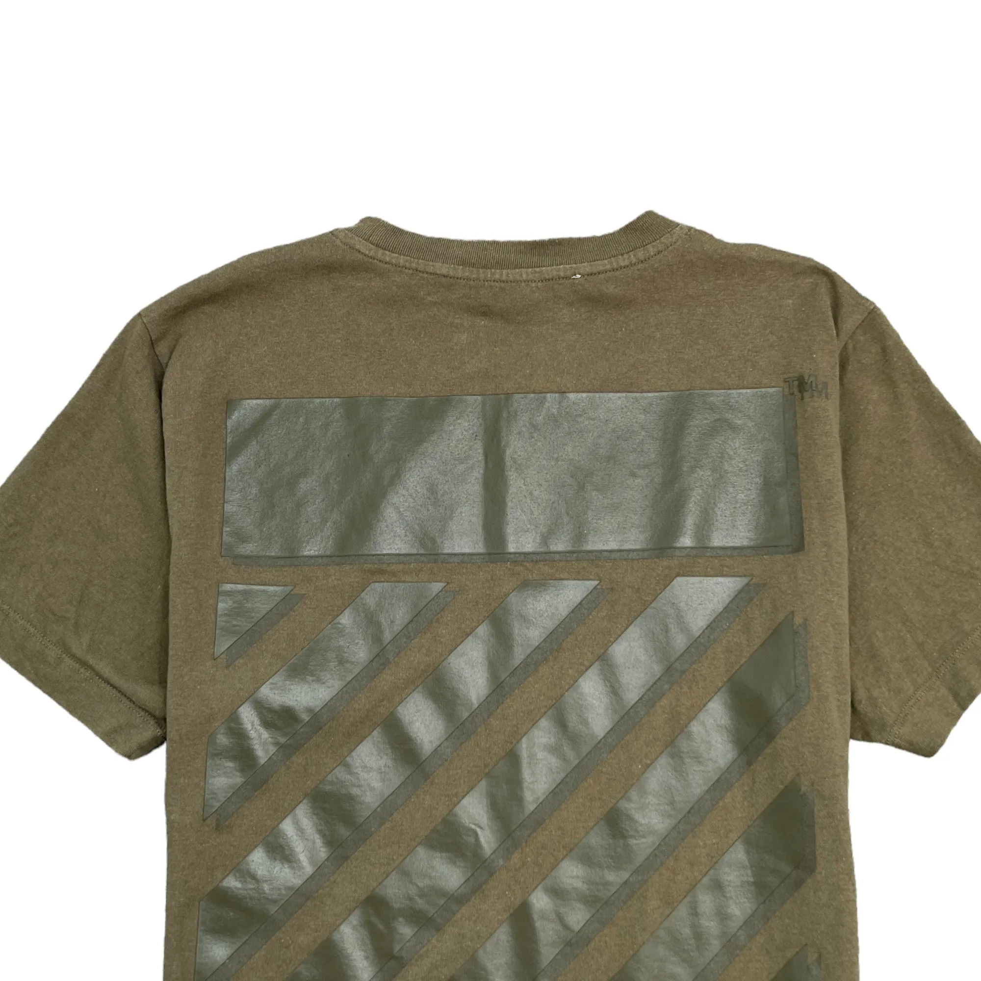 Men's Arrow Logo T-Shirt Khaki Size M