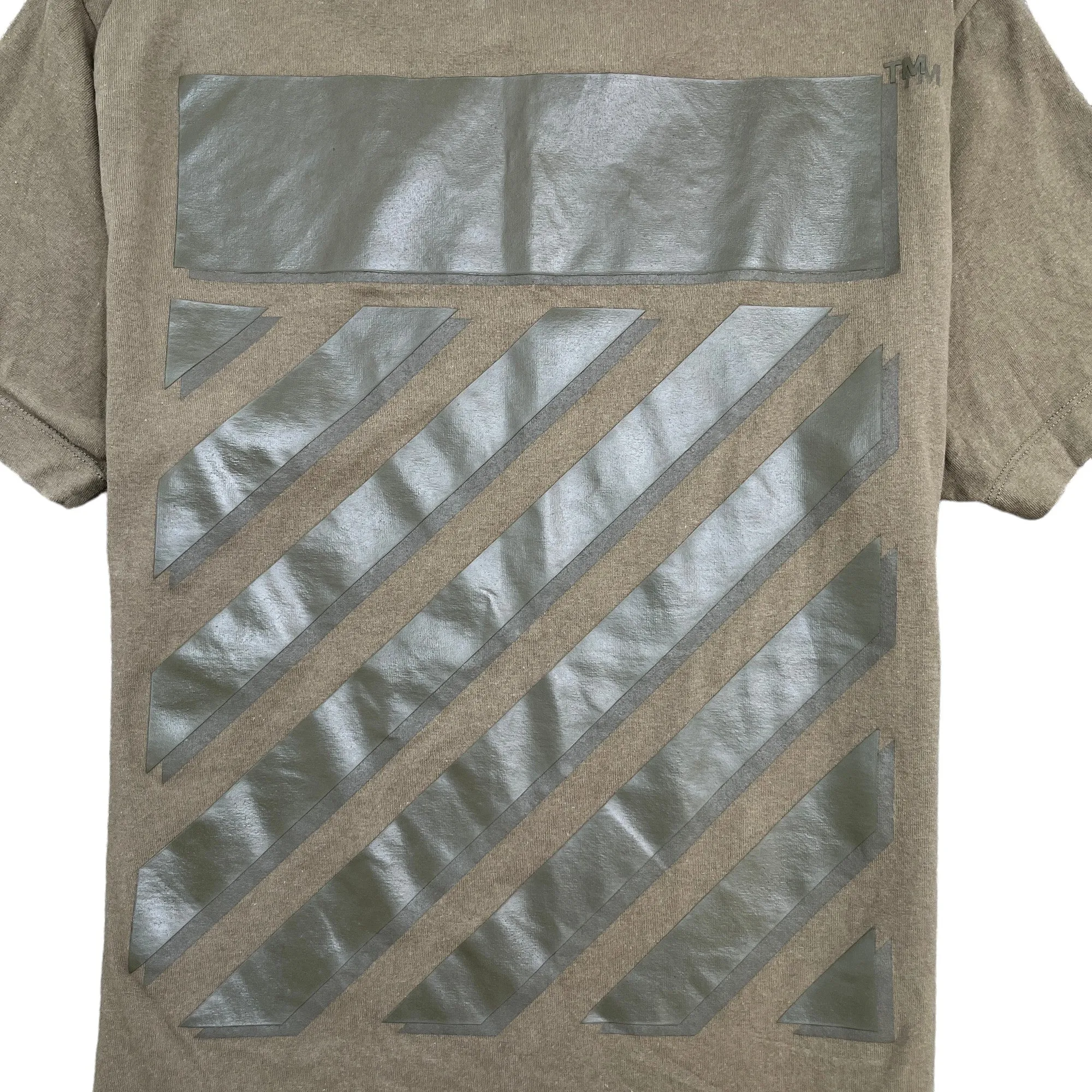 Men's Arrow Logo T-Shirt Khaki Size M