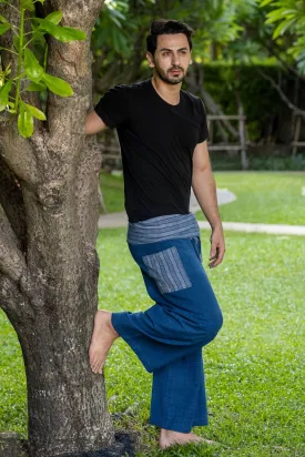 Men's Premium Indigo Fisherman Pants