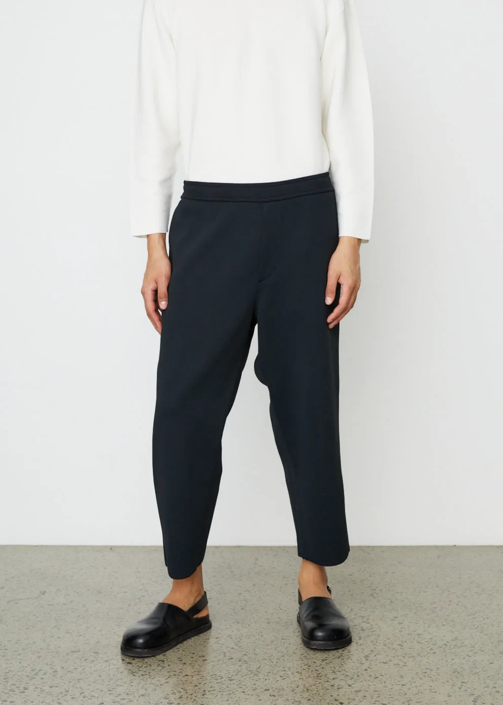 Milan Rib Tapered Pants 3