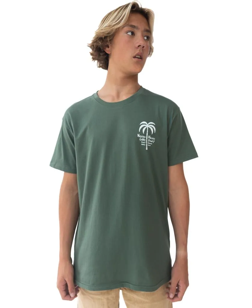 Noosa Palm Loco Tee | Khaki
