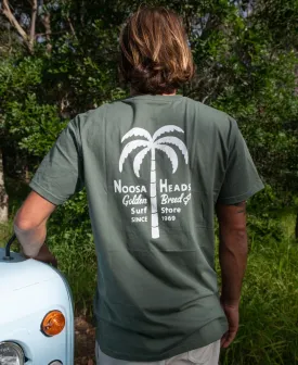 Noosa Palm Loco Tee | Khaki