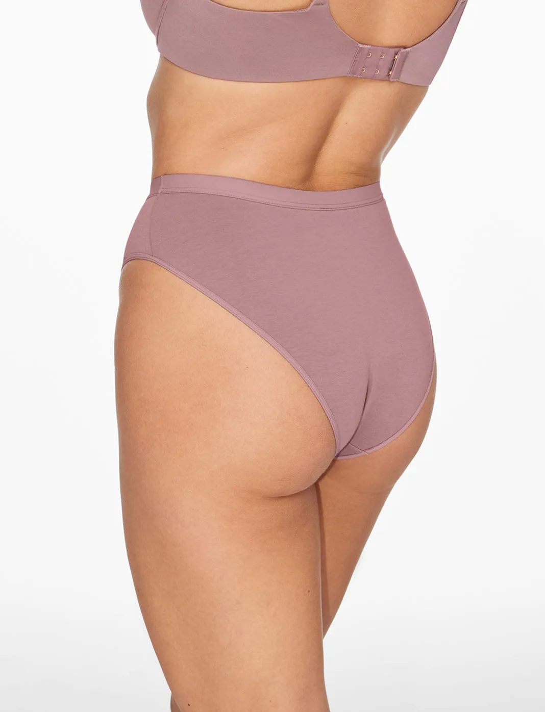 Organic Cloud Cotton High Leg Bikini 3 Pack Box