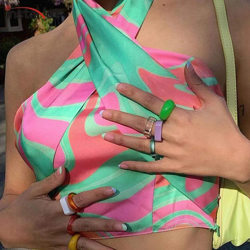 Oz Halter Cropped Top