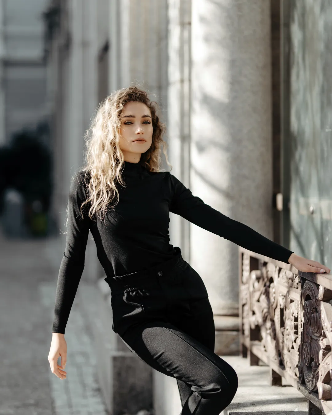 Palermo Pants | Black Ponte