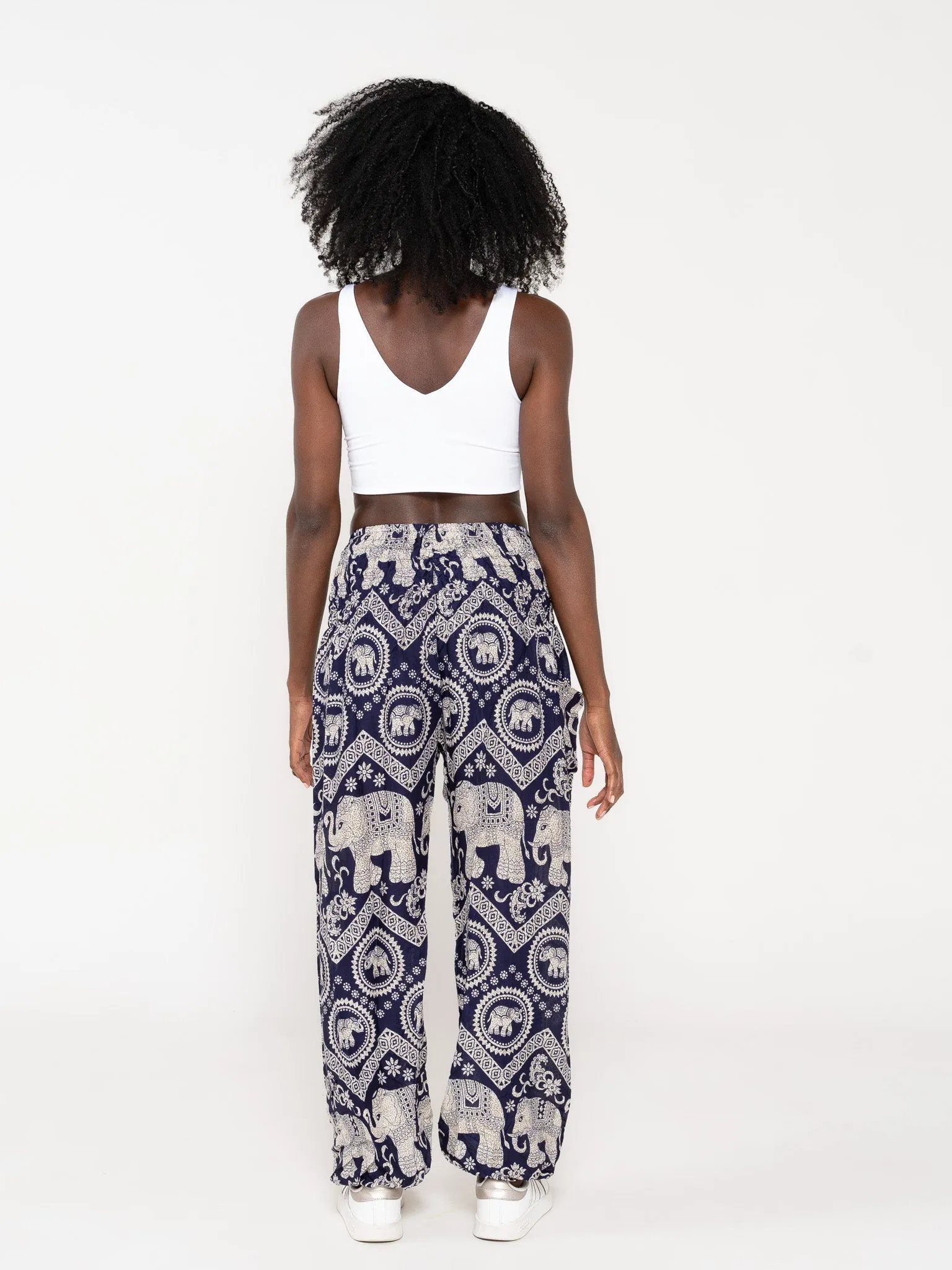 Pantalon Ahimsa Azul Oscuro