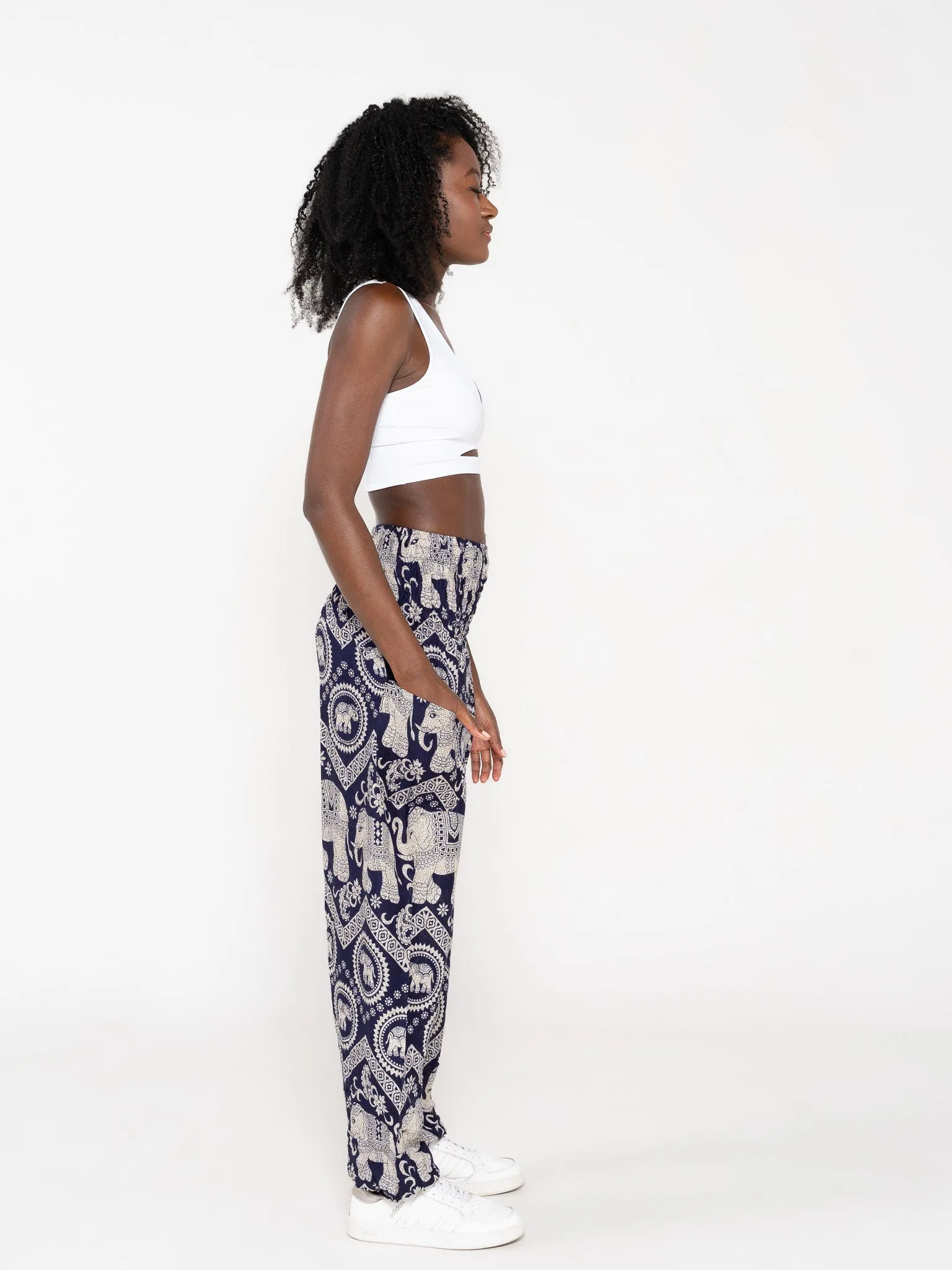 Pantalon Ahimsa Azul Oscuro