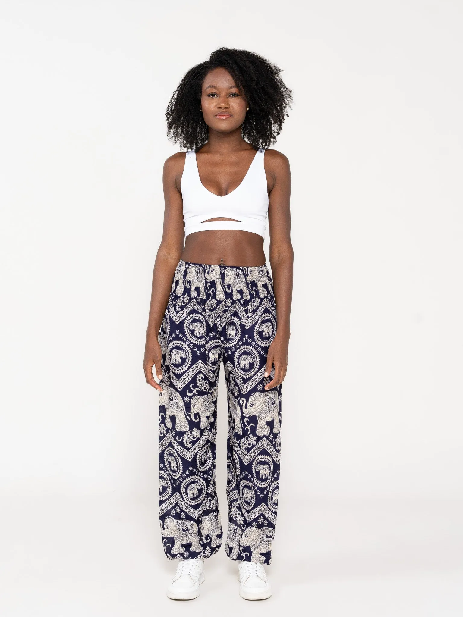 Pantalon Ahimsa Azul Oscuro