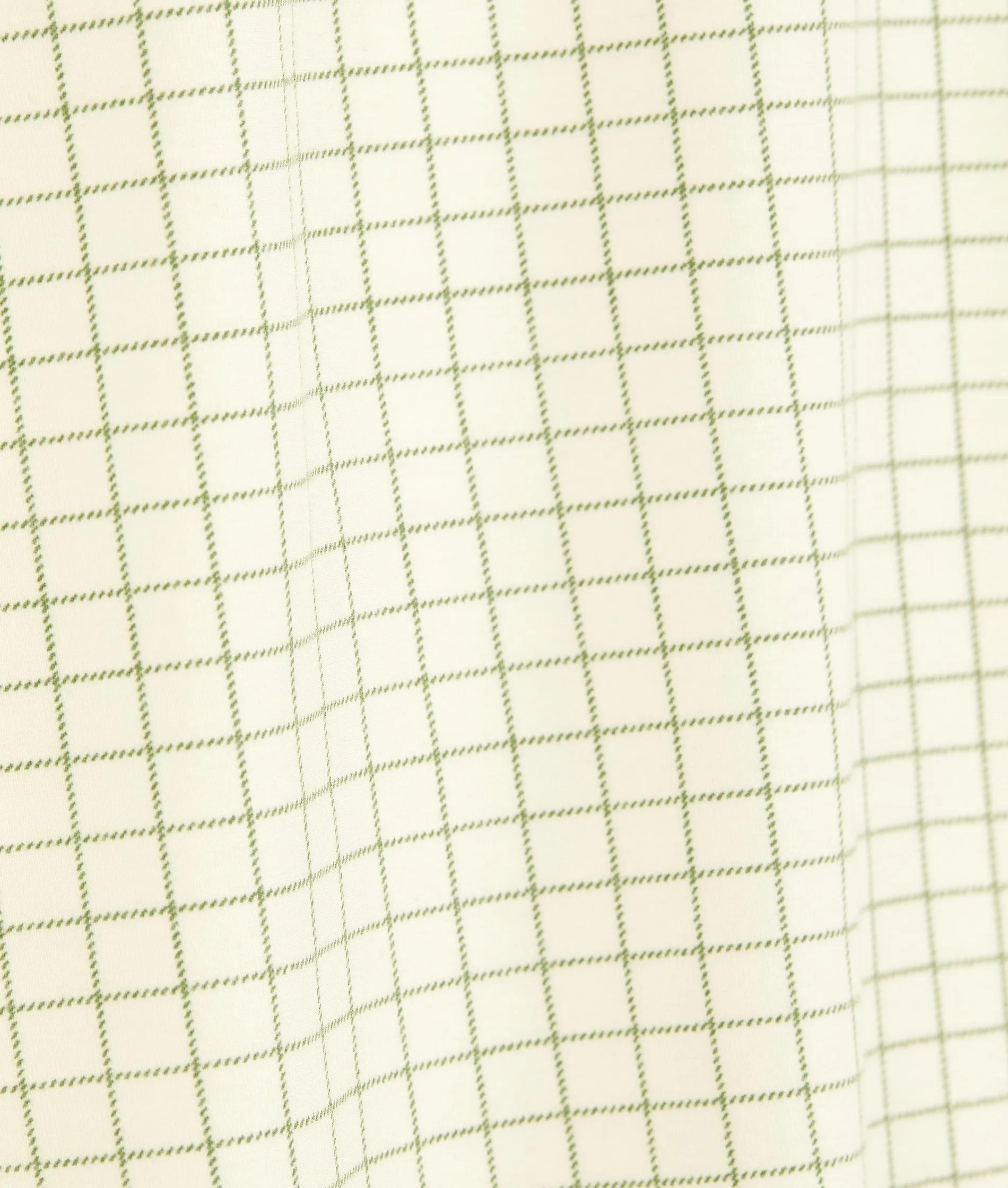 Perfect Polo Neck in Sage Green Check