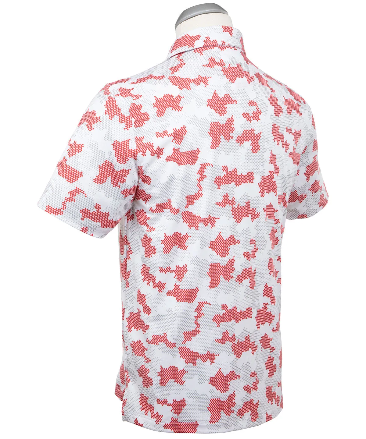 Performance Jersey Armed Forces Camo Print Polo