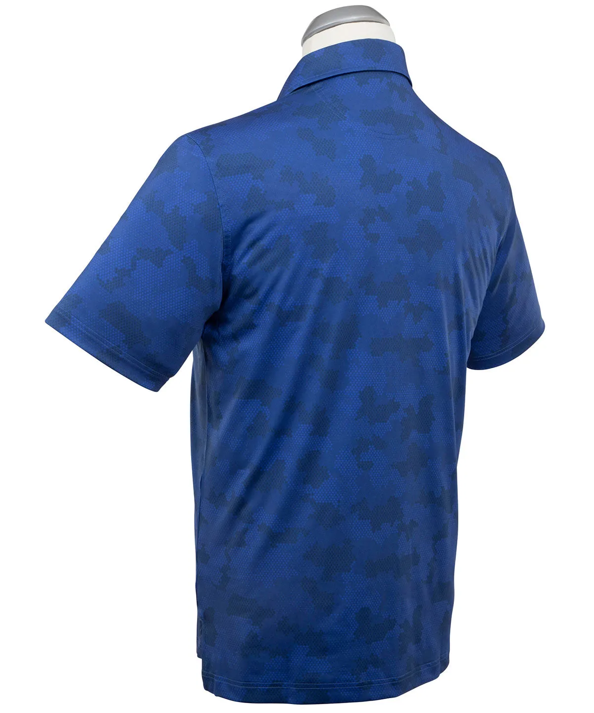 Performance Jersey Armed Forces Camo Print Polo