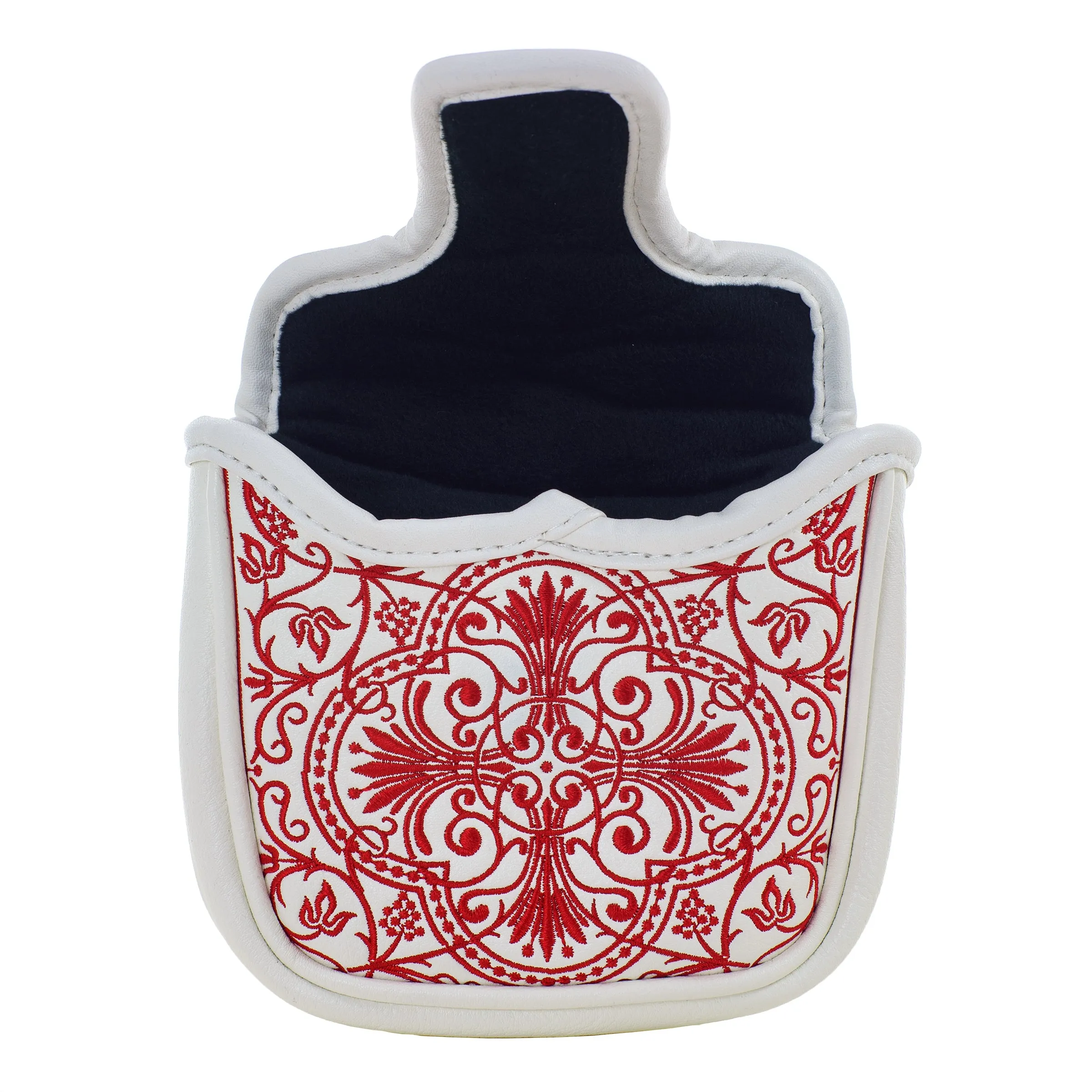 Playing Card Suit High-MOI Mallet Putter Headcover, White