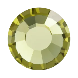 Preciosa Crystal Flat Back Khaki AB and Khaki