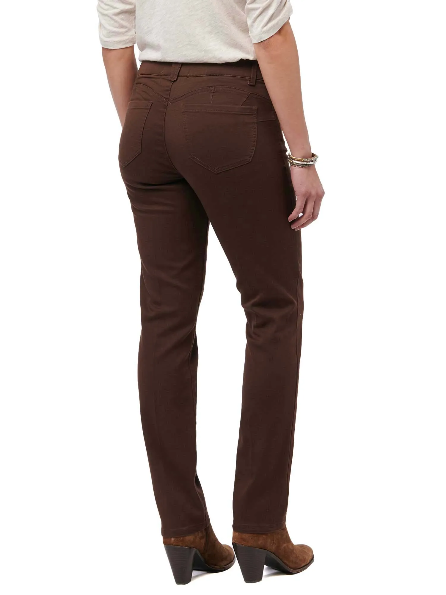 "Ab"solution® Straight Leg Petite Colored Jeans