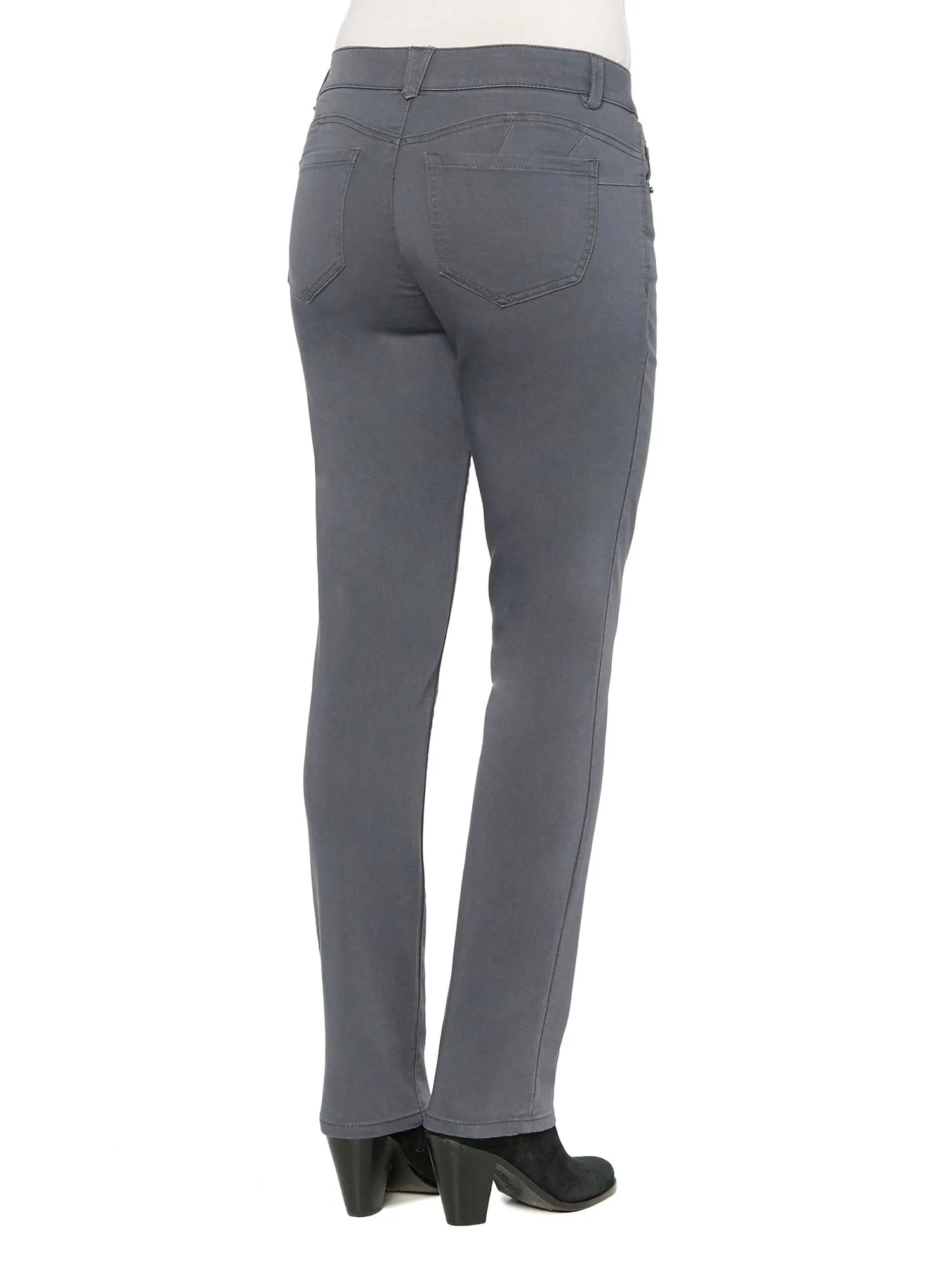 "Ab"solution® Straight Leg Petite Colored Jeans