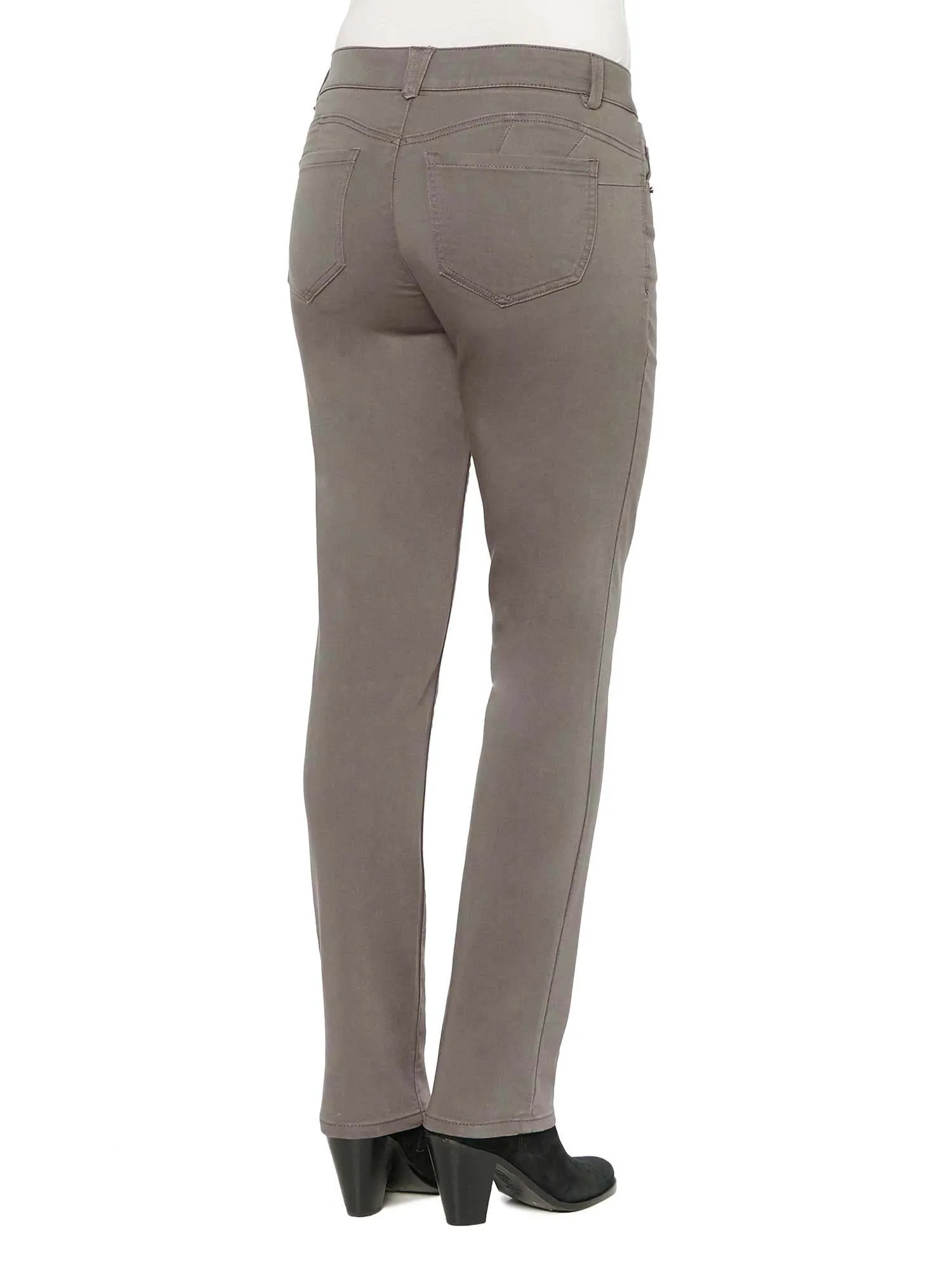 "Ab"solution® Straight Leg Petite Colored Jeans