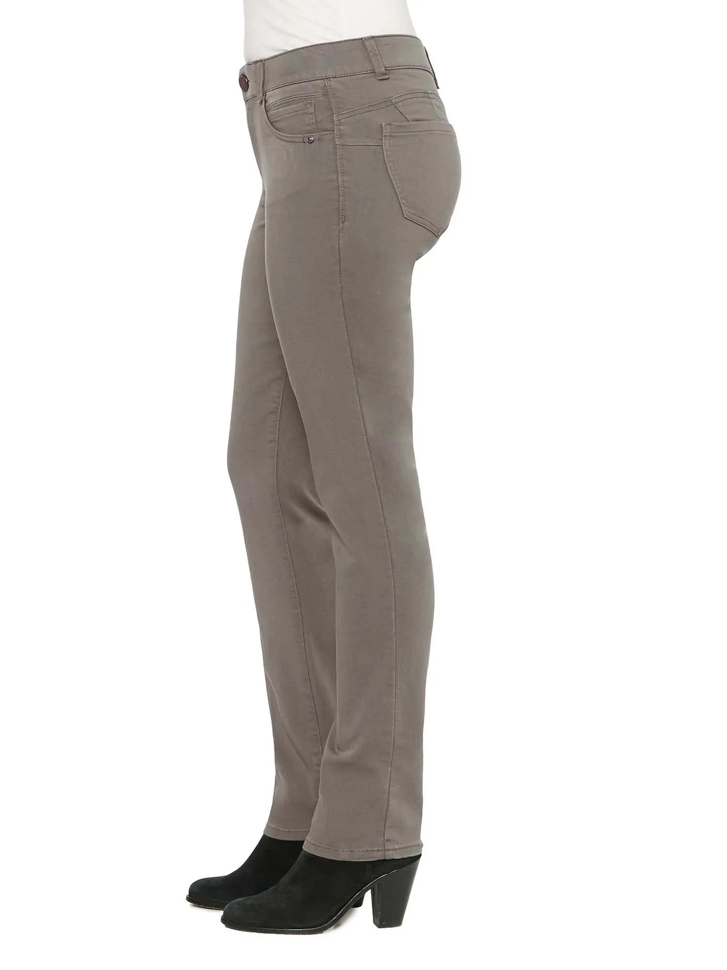 "Ab"solution® Straight Leg Petite Colored Jeans