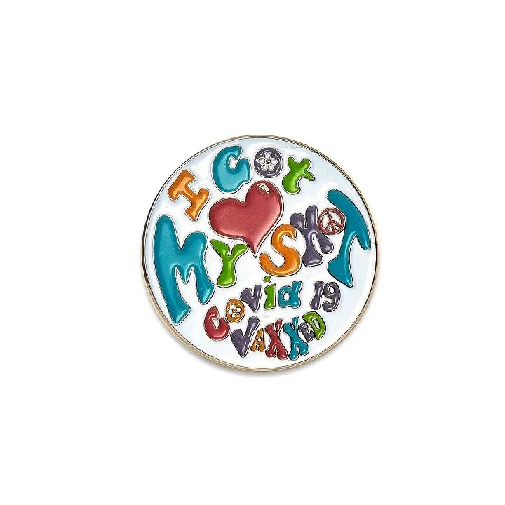 "I got my Covid 19 Vaxxed" Pin