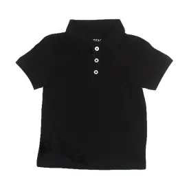 REDTAG Black Polo Shirt for Boys