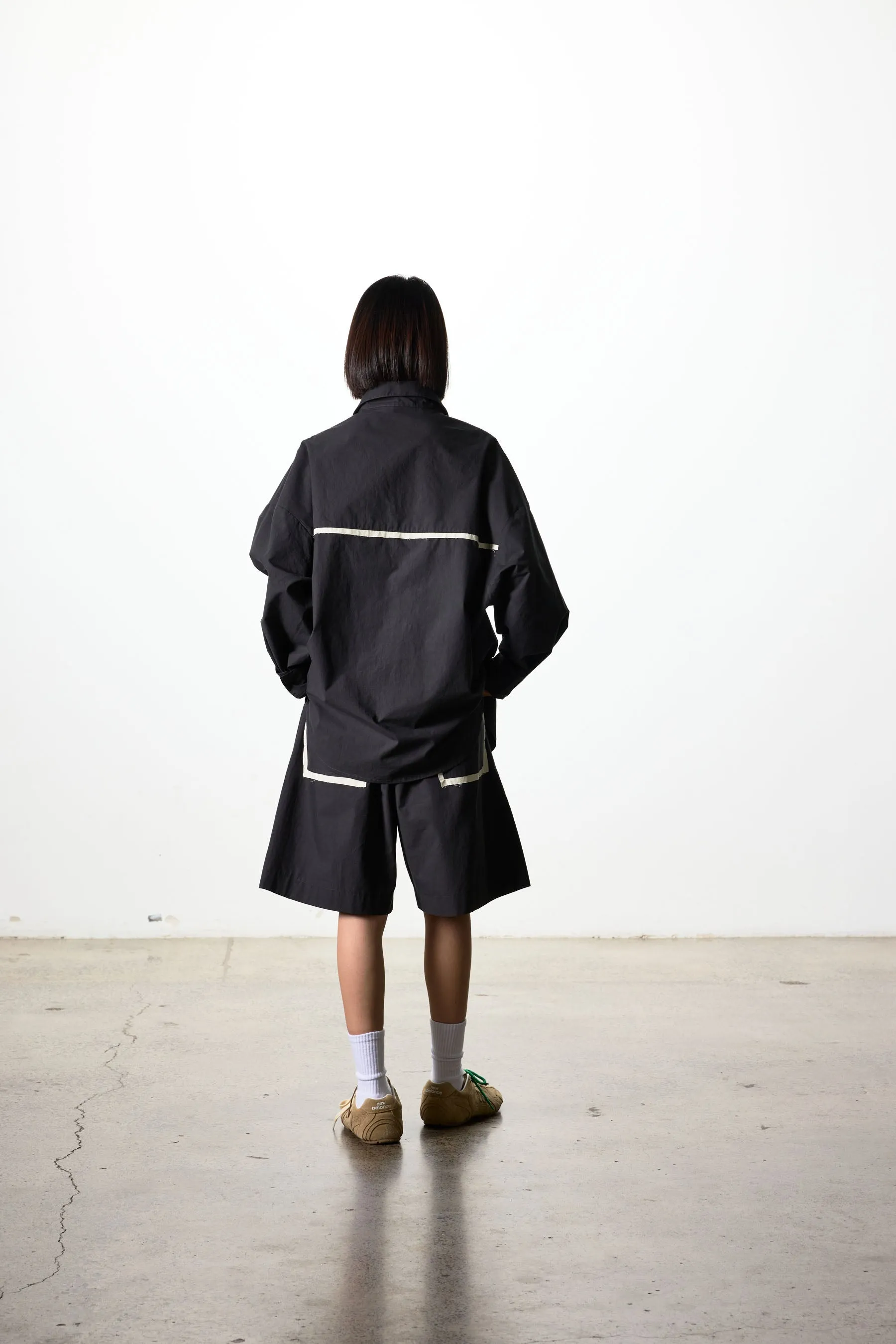 Ricochet Linley Short - Washed Black