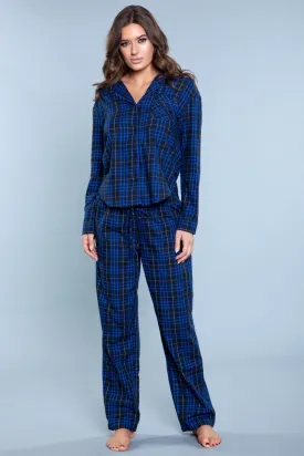 Saige PJ Set Blue