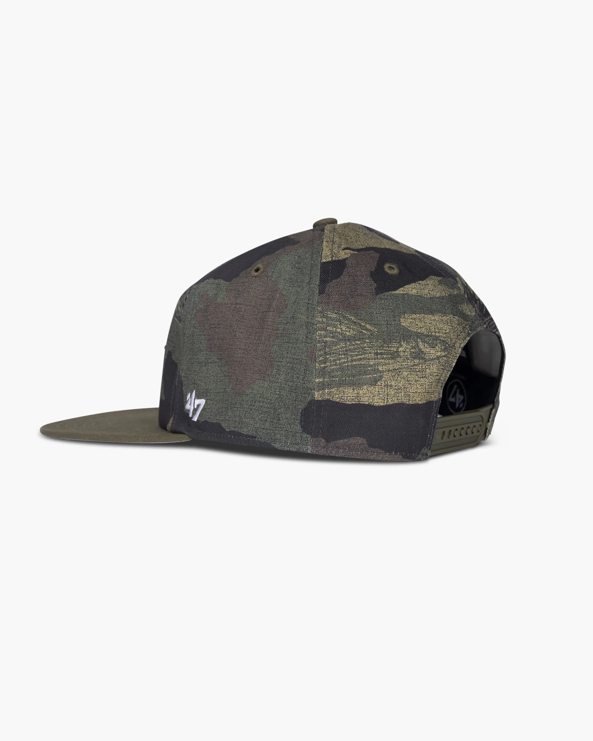 Salty Crew x Padres x 47 Camo Unstructured Snapback