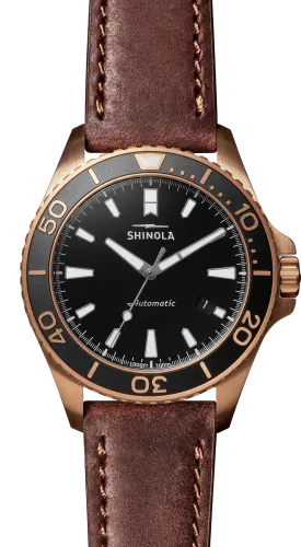 Shinola Bronze Monster Automatic Watch Gift Set (43mm)