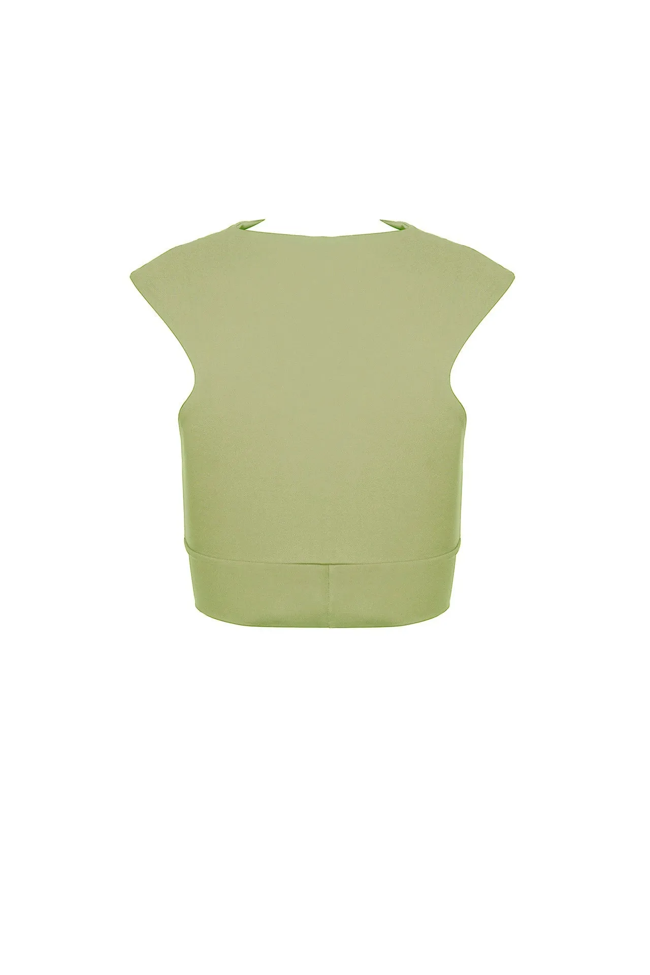 Sidney Top Juta Green / Black (TIS)